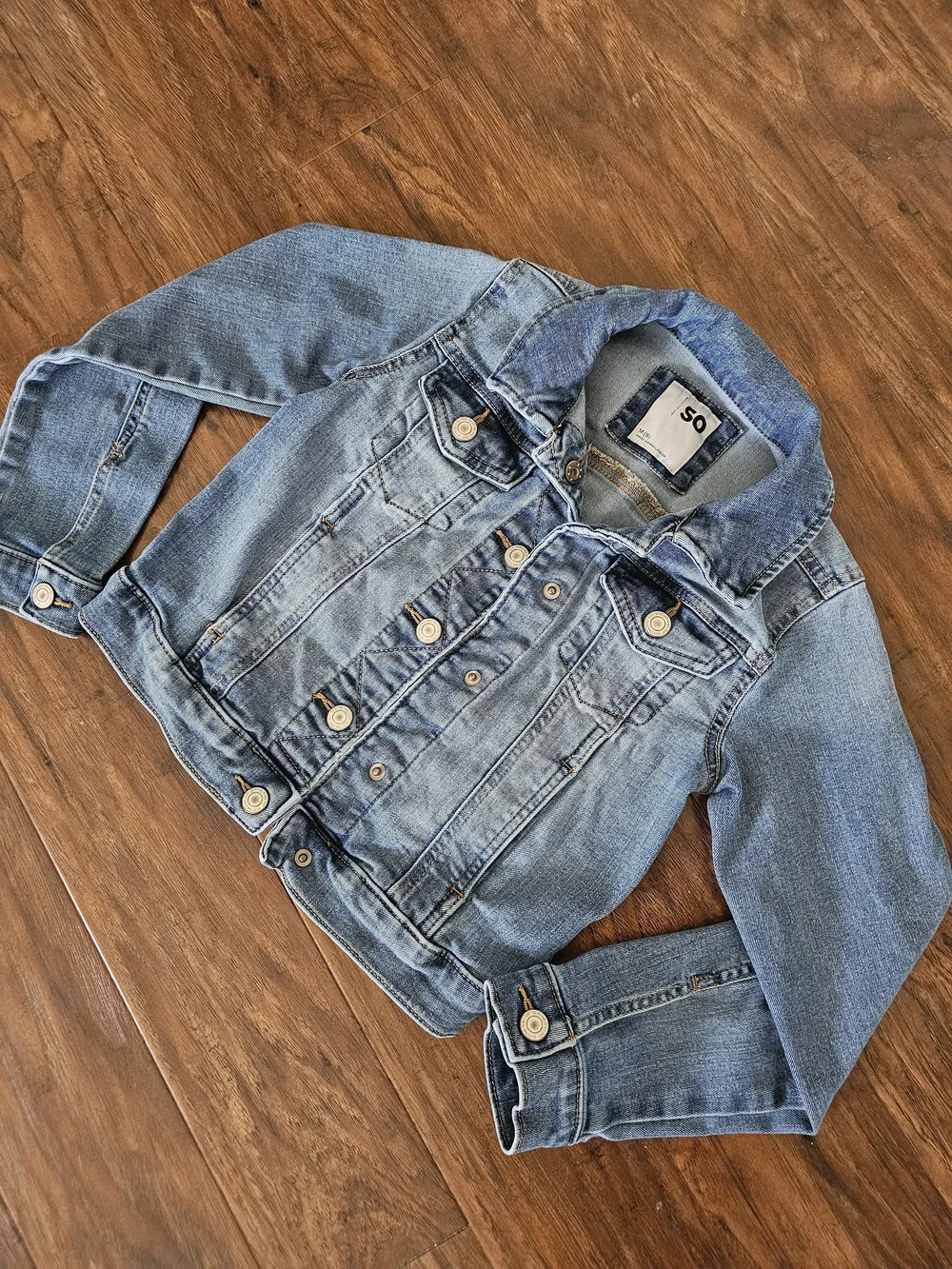 SO Kids Light Blue Denim Jean Jacket